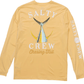 Salty Crew 503 Salty Crew Men's Tailed LS Sunshirt Light Orange