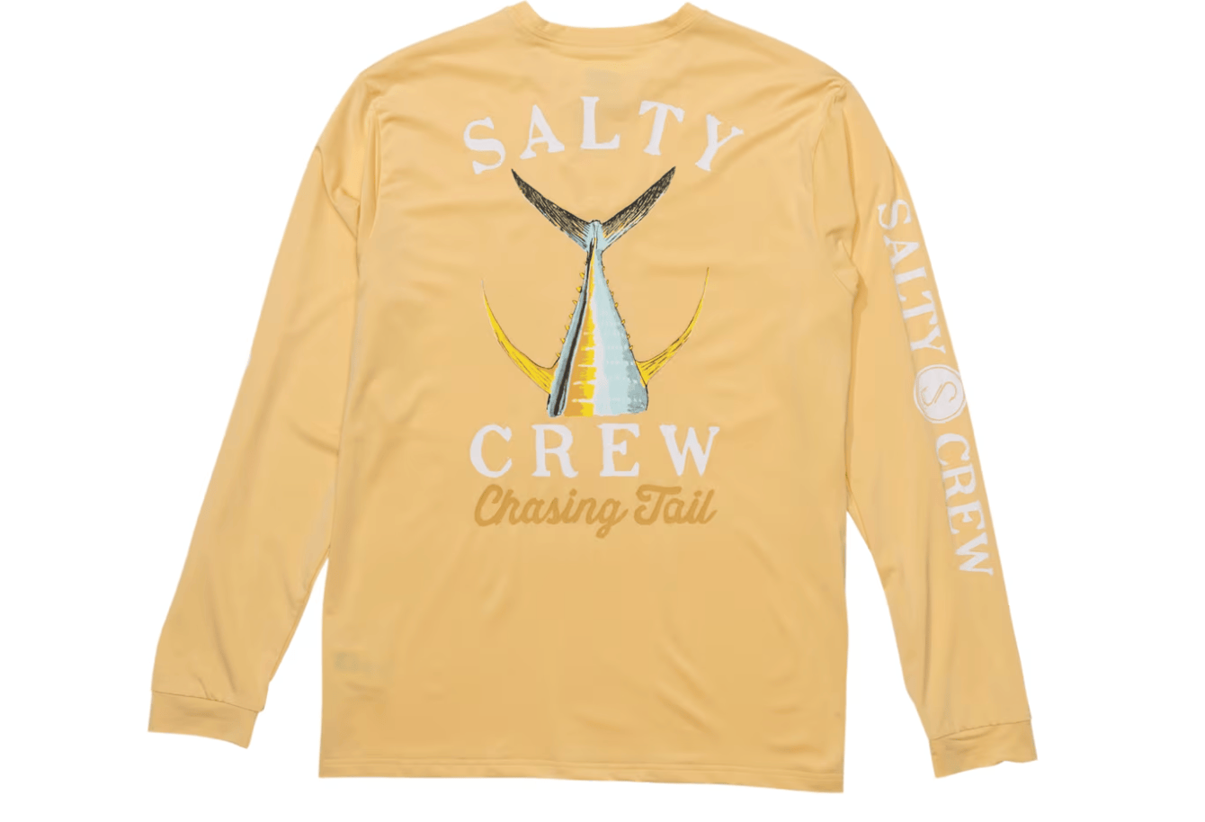 Salty Crew 503 Salty Crew Men's Tailed LS Sunshirt Light Orange