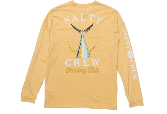 Salty Crew 503 Salty Crew Men's Tailed LS Sunshirt Light Orange