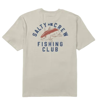 Salty Crew Men's Apparel > Tees Salty Crew Men's Fish Club Classic SS Tee Bone