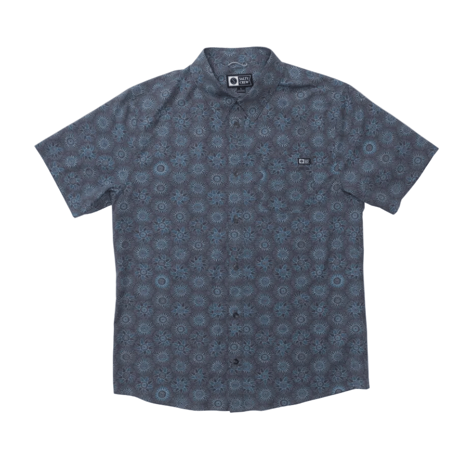 Salty Crew Men's Apparel > Tops Salty Crew Men's Drifter UV Button Up Monument