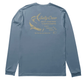 Salty Crew Men's Apparel > Tops Salty Crew Men's Kelp Control LS Sunshirt Captains Blue