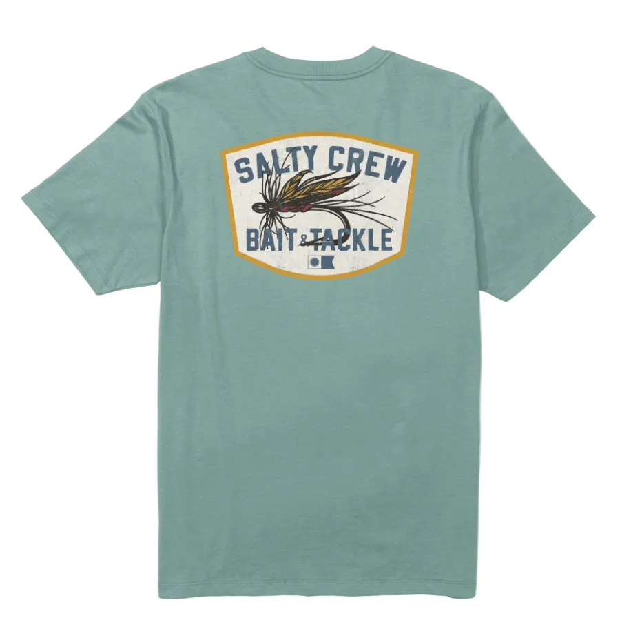 Salty Crew Men's Tees Salty Crew Men's Fishing Co SS Tee Mackerel