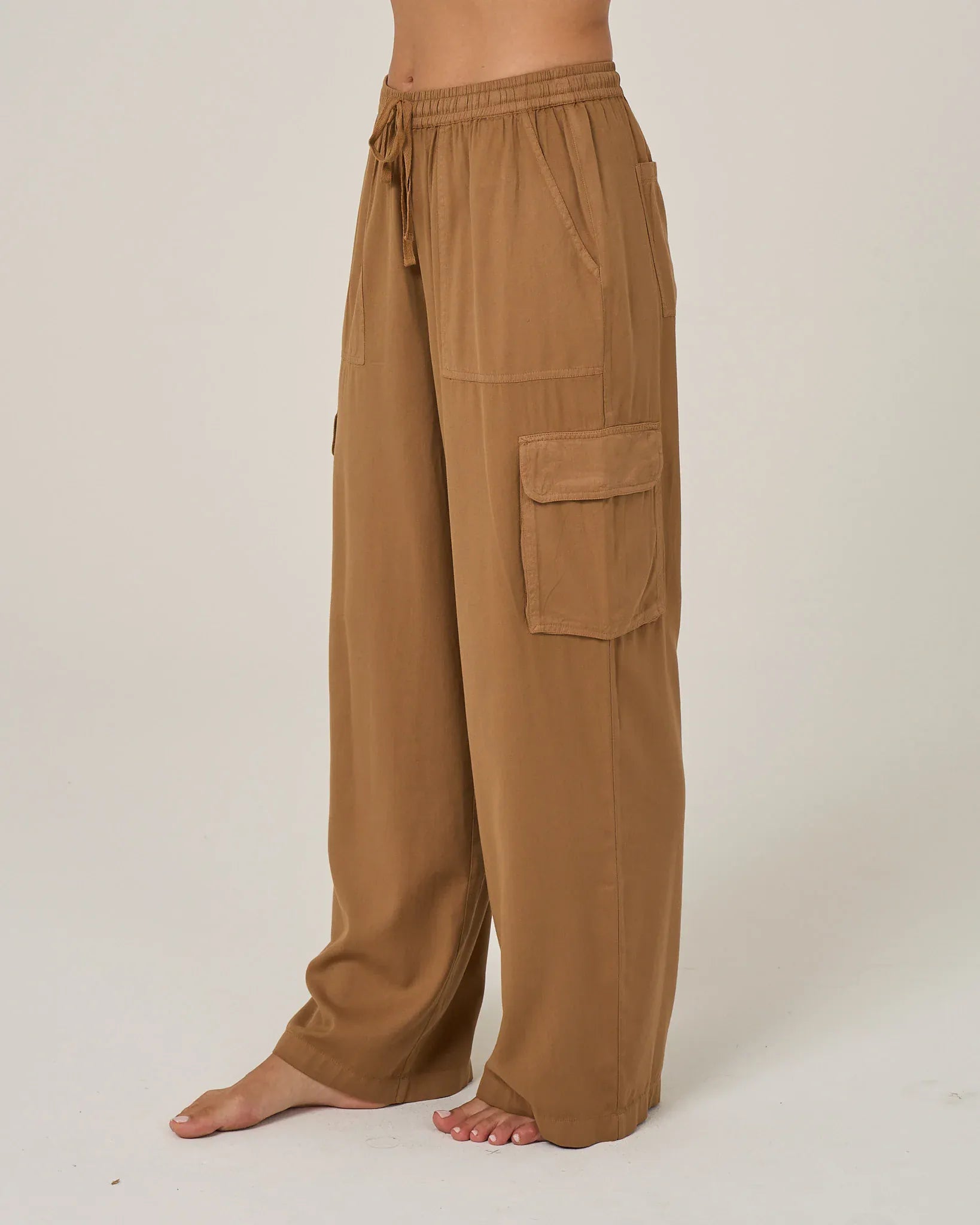 Salty Crew Women's Apparel > Pants Salty Crew Women’s Driftwood Pant Brown