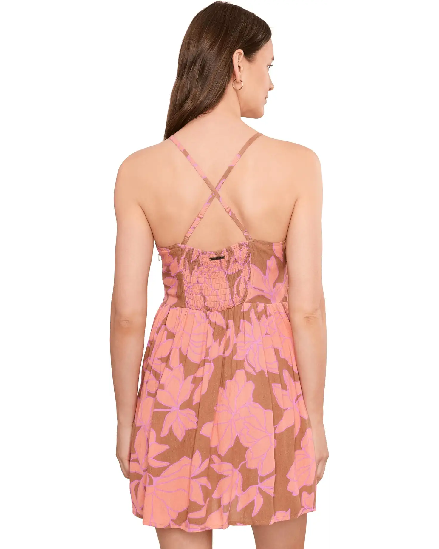Salty Crew Women's Dresses Salty Crew Women's Rose Parade Dress Mocha
