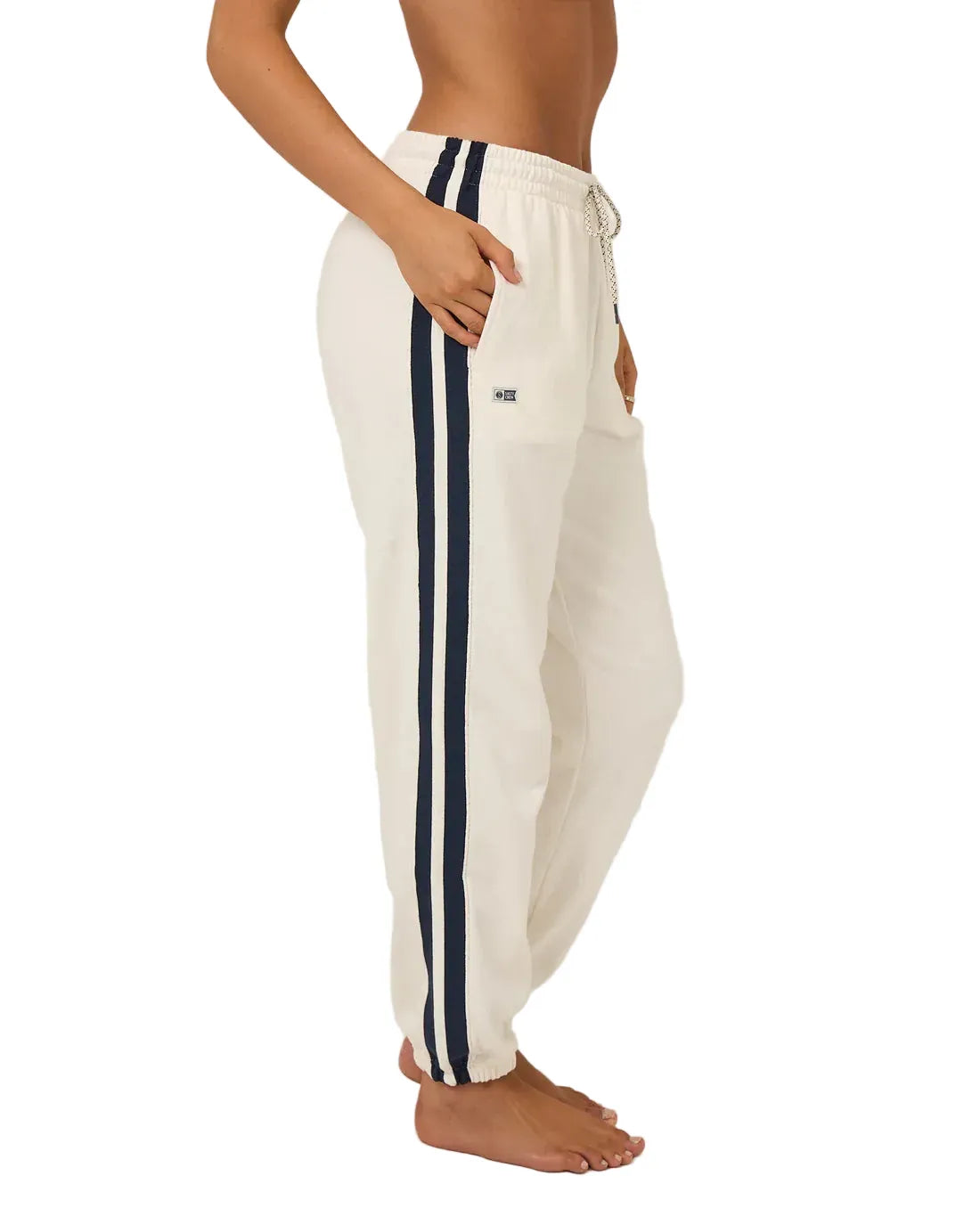 Salty Crew Women's Pants Salty Crew Women's Maritime Sweatpant Off White