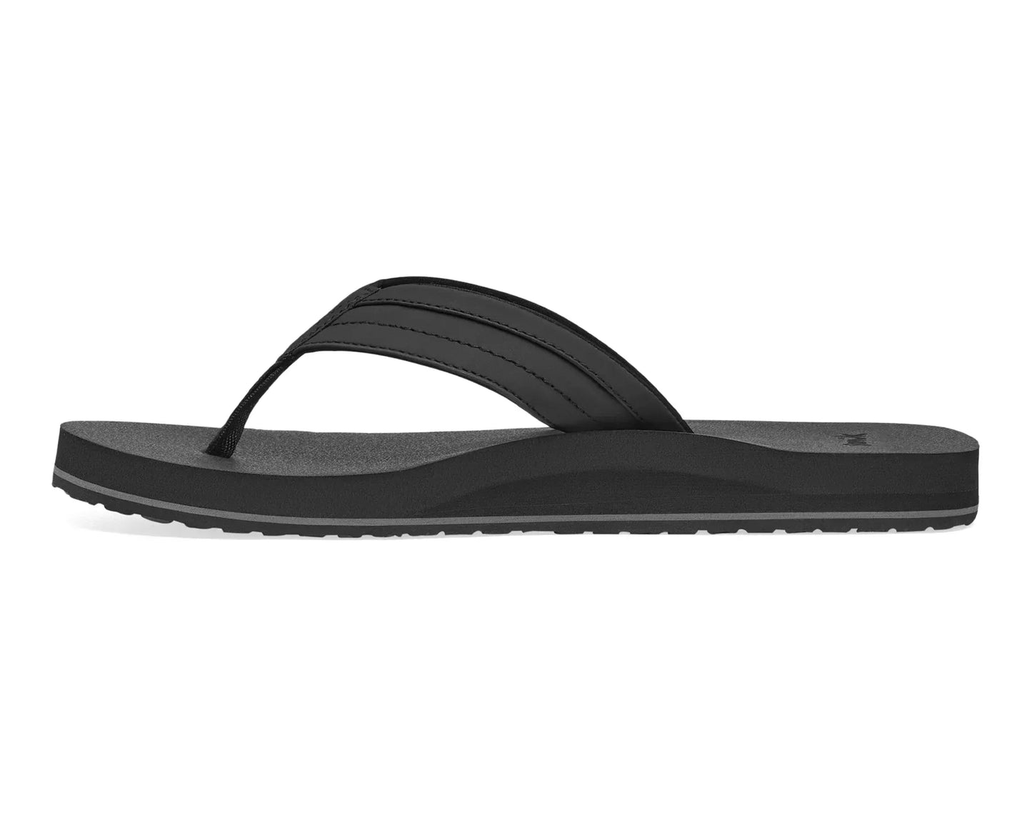 Sanuk 164 Sanuk Men's Ziggy Sandal Black