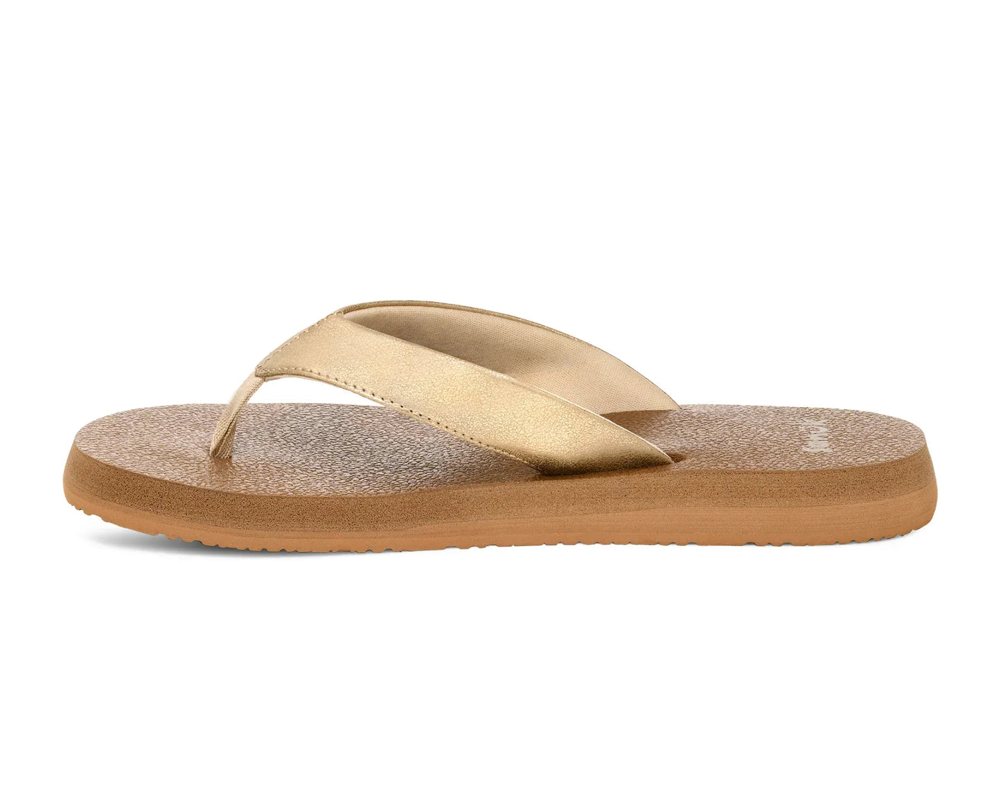 Sanuk 165 Sanuk Women's Yoga Mat II Metallic Sandal Champagne