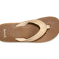 Sanuk 165 Sanuk Women's Yoga Mat II Metallic Sandal Champagne