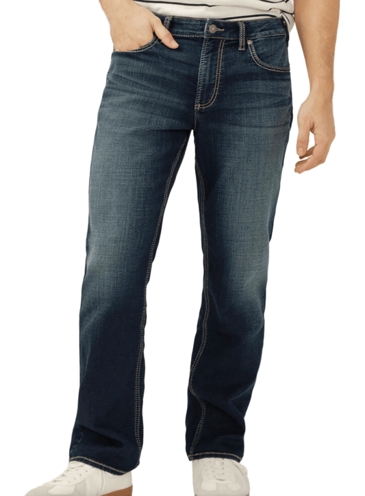 Silver 404 Silver Men's Jeans Grayson Classic Fit Straight Leg M23425EWK464