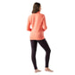 Smartwool 181 Smartwool Women's Classic Thermal Merino Base Layer 1/4 Zip Coral Reef