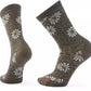 Smartwool 194 Smartwool Women's Everyday Floral Crew Socks Taupe