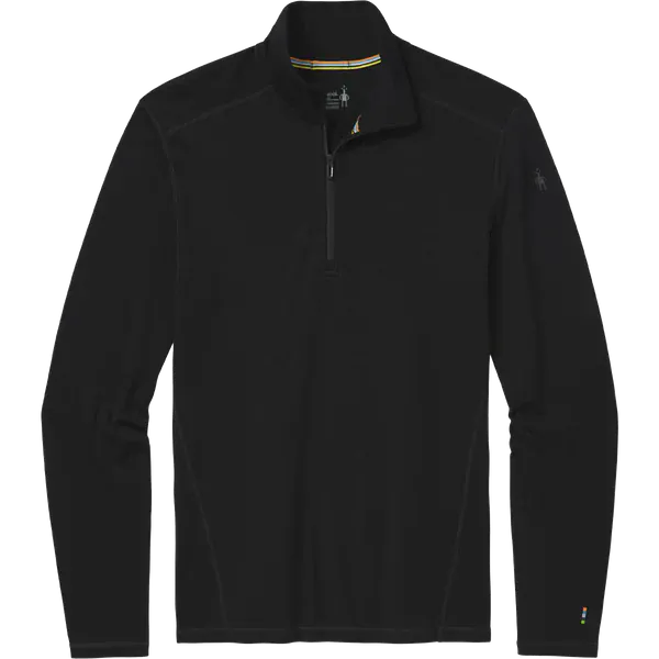 Smartwool 503 Smartwool Men's Classic Thermal Merino Base Layer 1/4 Zip Black