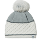 Smartwool Accessories > Hats 1FM / Natural Smartwool Cable Knit Colorblock Pom Beanie Natural