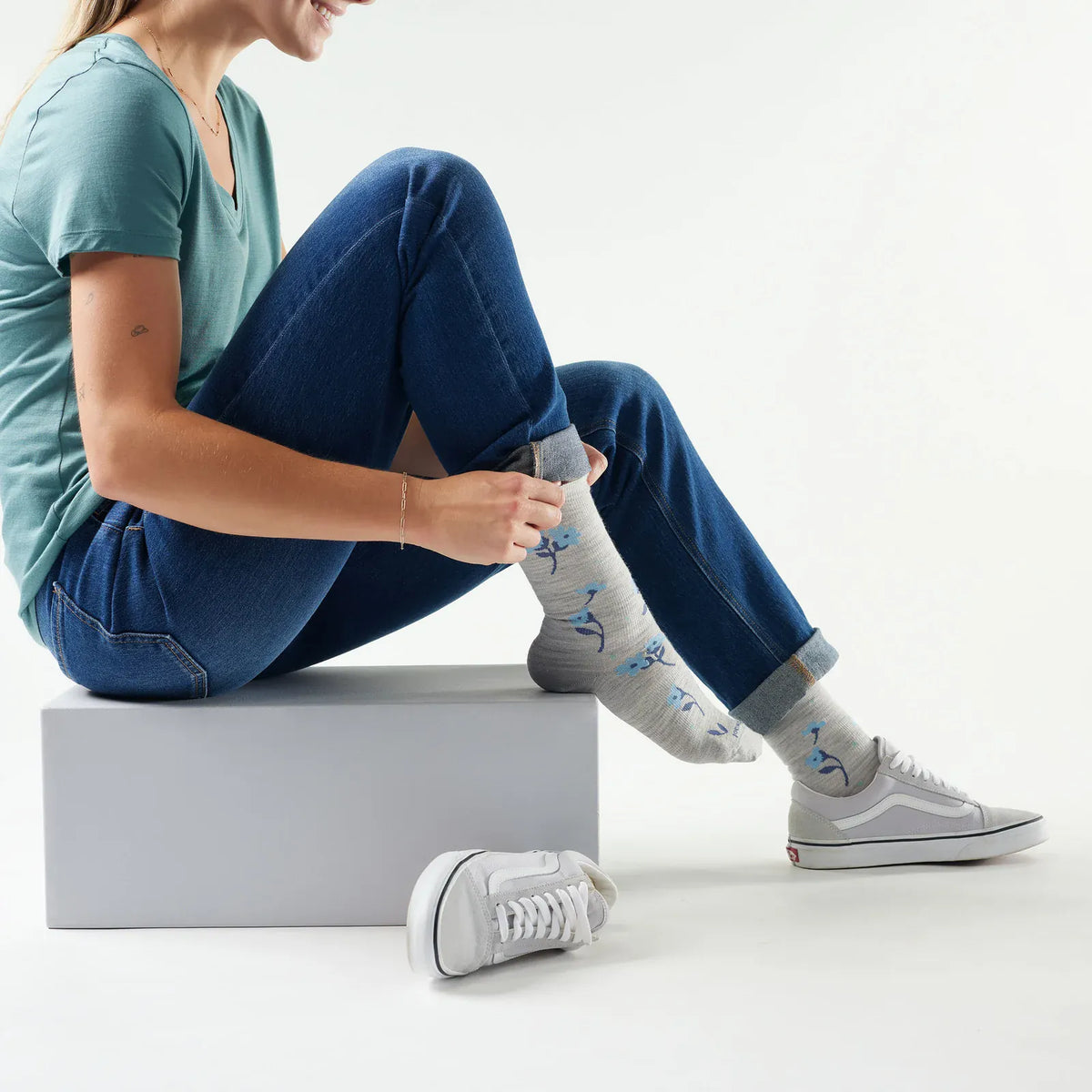 Smartwool Accessories > Socks Smartwool Women's Everyday Garden Gala Crew Socks ASH