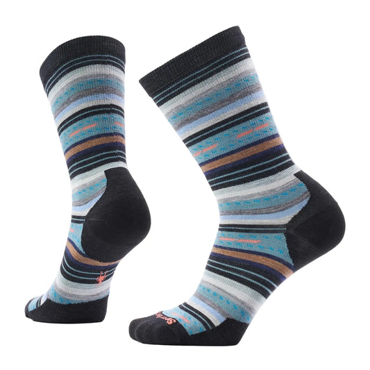 Smartwool Women's Socks M / DUSTY TEAL Smartwool Women's Everyday Margarita Crew Socks DUSTY TEAL