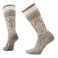 Smartwool Women's Socks Smartwool Women's Everyday Cozy Popcorn Snowflake Crew Socks MOONBEAM