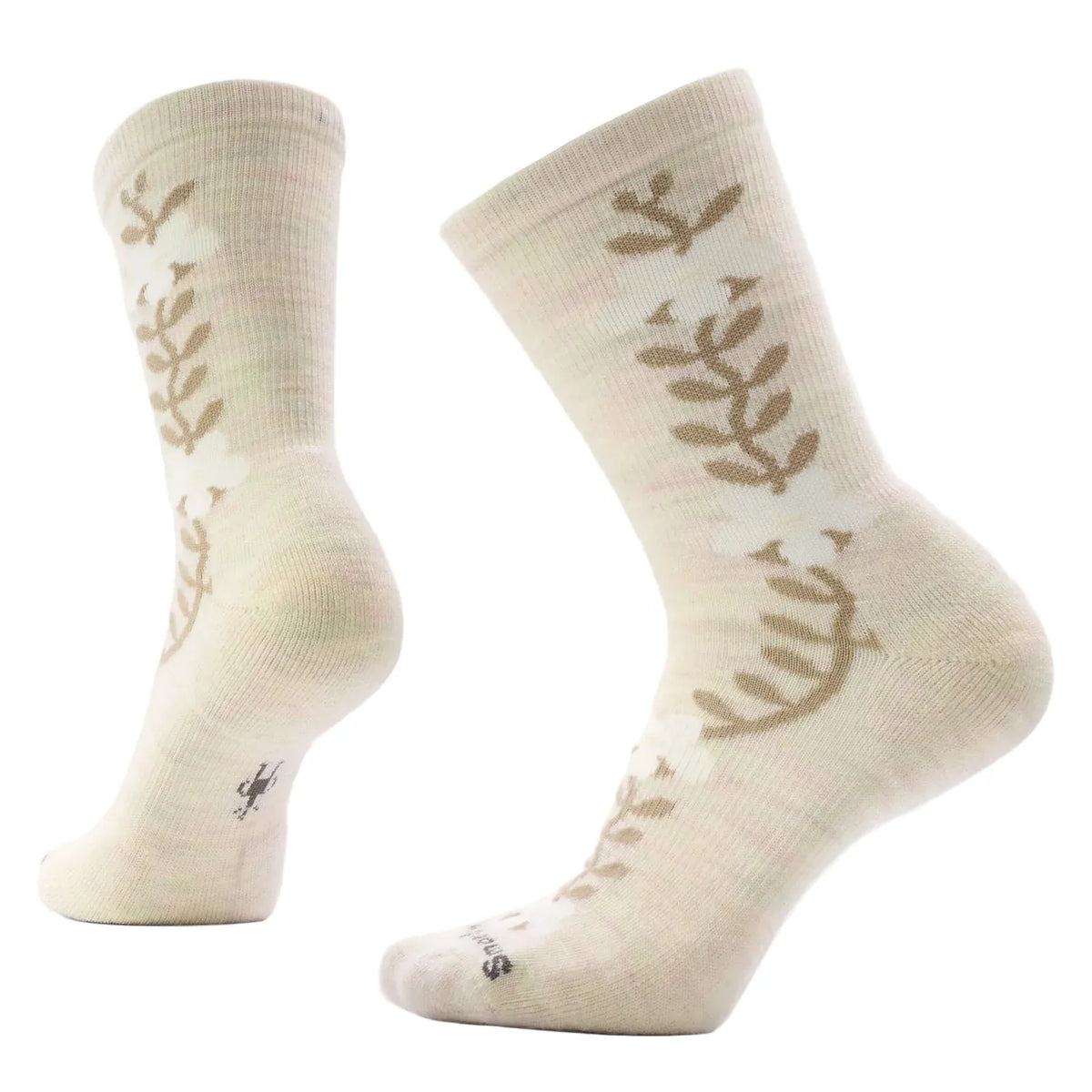 Smartwool Women's Socks Smartwool Women's Everyday Garden Vine Crew Socks MOONBEAM