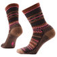 Smartwool Women's Socks Smartwool Women's Women's Everyday Cozy Snowed In Sweater Crew Socks CHESTNUT