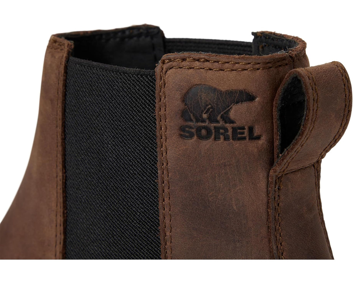Sorel 162 Sorel Women's Revel RD Chelsea WP Tobacco Black