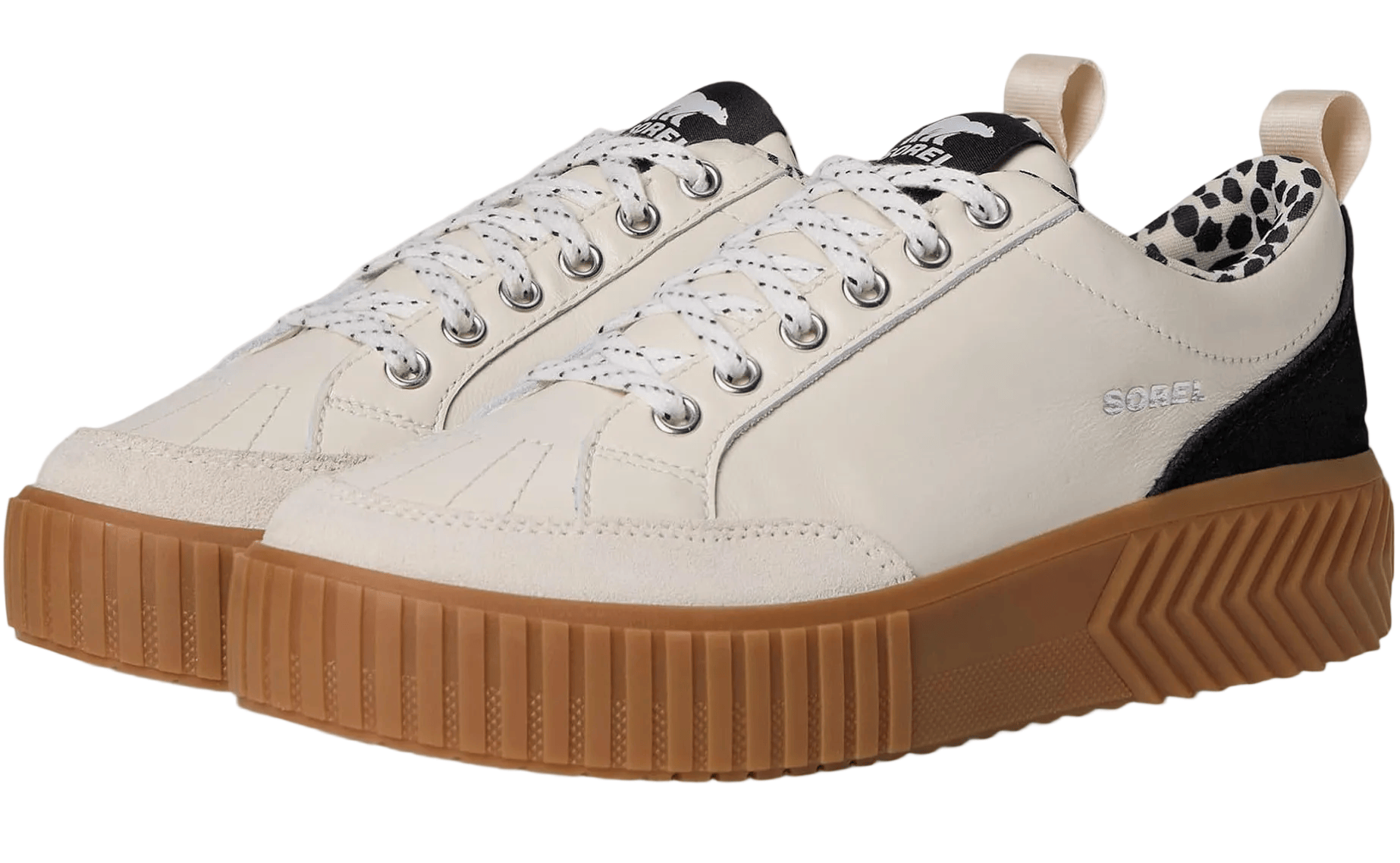 Sorel 162 Women's Sorel Ona Ave Low Sneaker WP Chalk, Black