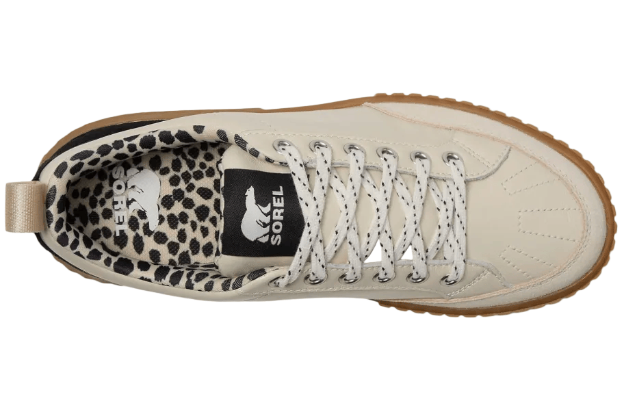 Sorel 162 Women's Sorel Ona Ave Low Sneaker WP Chalk, Black