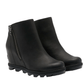 Sorel Women's Footwear > Boots Sorel Women's Joan Rhapsody Zip Wedge Black