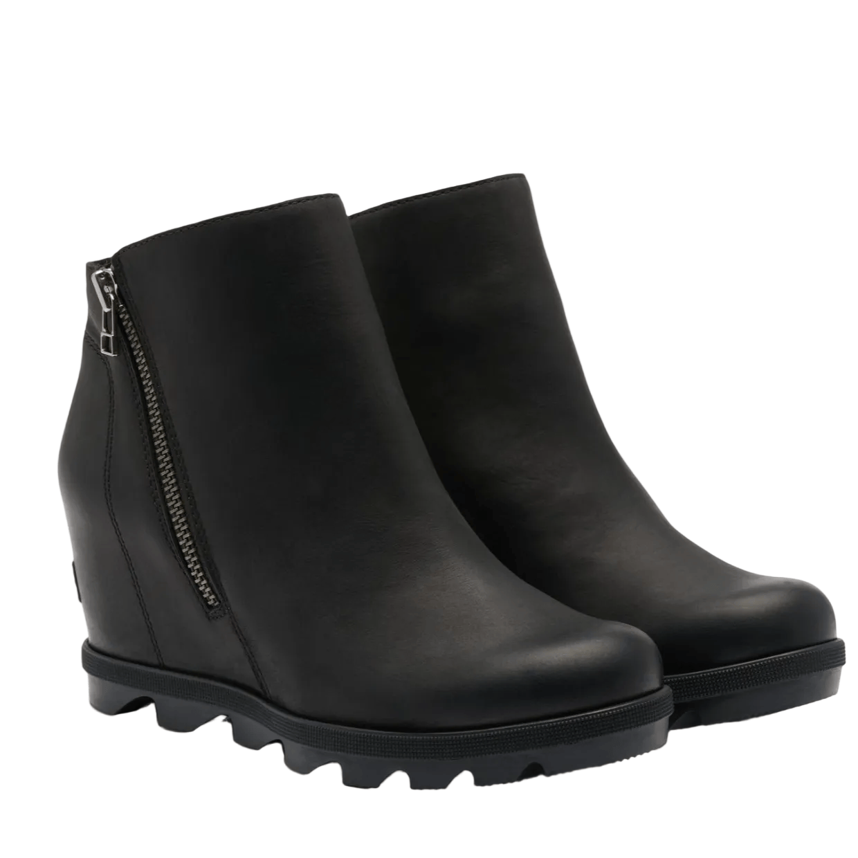 Sorel Women's Footwear > Boots Sorel Women's Joan Rhapsody Zip Wedge Black