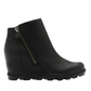 Sorel Women's Footwear > Boots Sorel Women's Joan Rhapsody Zip Wedge Black
