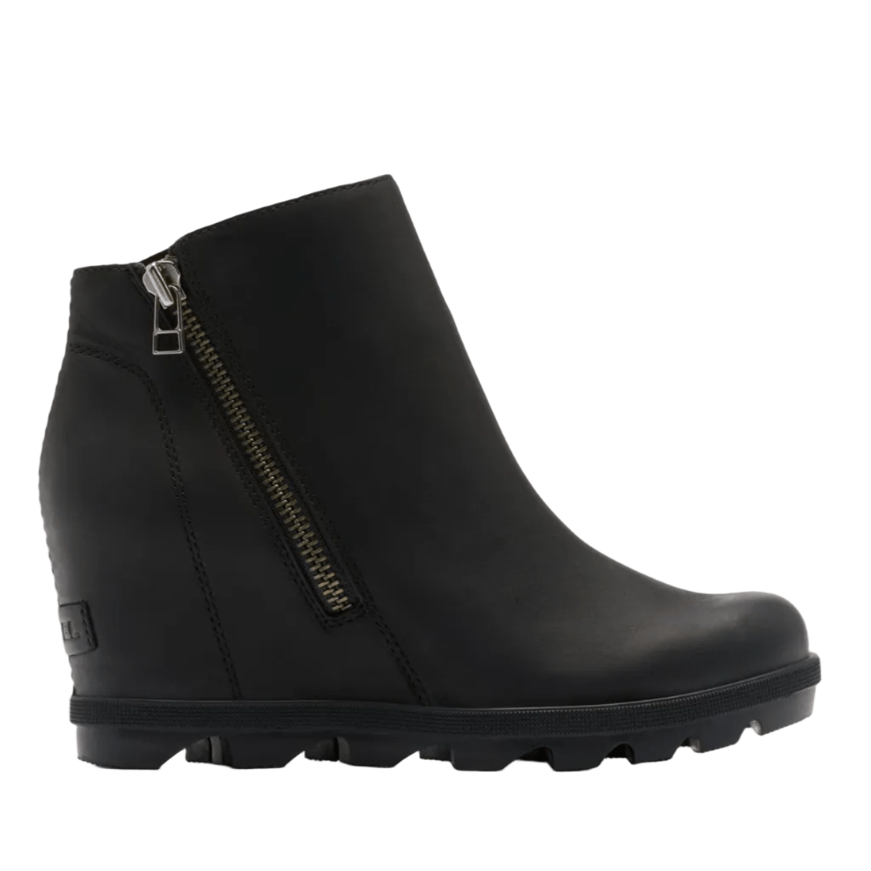 Sorel Women's Footwear > Boots Sorel Women's Joan Rhapsody Zip Wedge Black