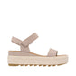 Sorel Cameron™ Flatform Sandal Crushed Clay, Gum