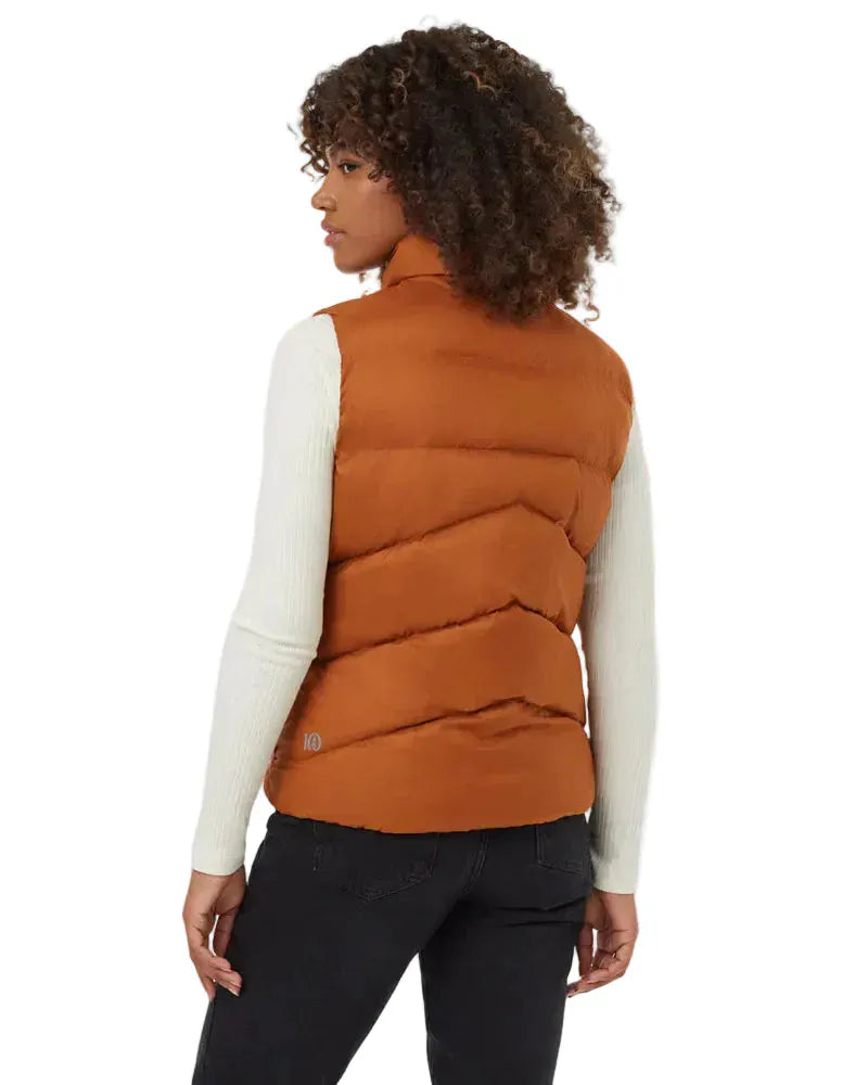 Tentree 152 Tentree Women's Cloud Shell Puffer Vest Toffee