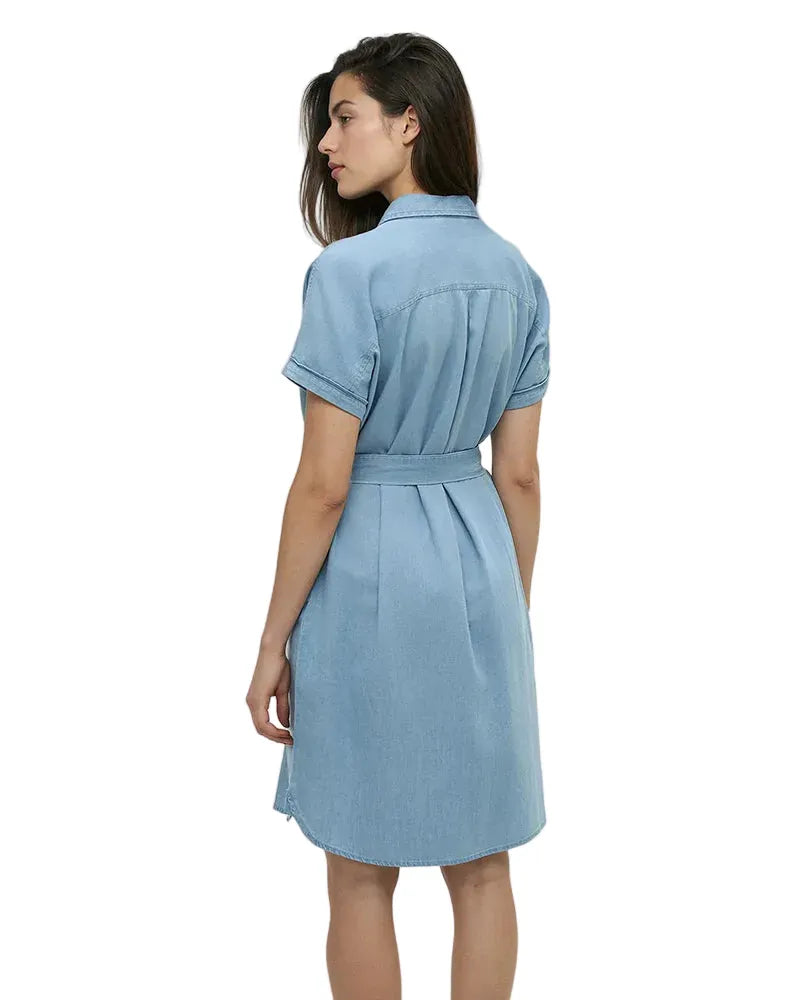 Tentree 186 Tentree Women’s Tern Dress Light Wash