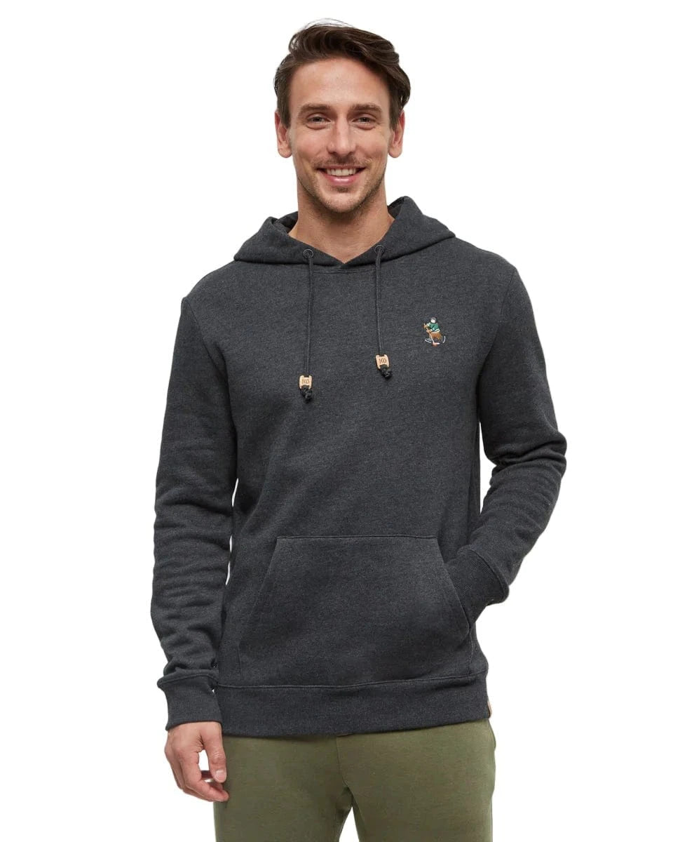 Tentree 504 Tentree Men's Sasquatch Hoodie Meteorite Black Heather/ Hockey