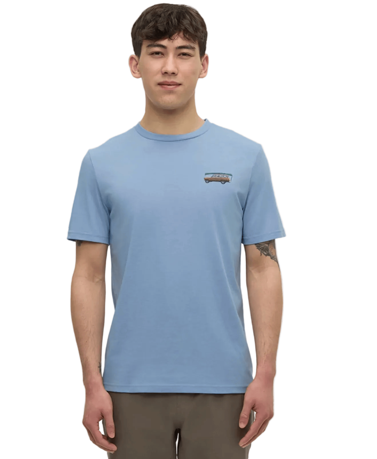 Tentree Men's Apparel > Tees Tentree Men’s Lake Tentree T-Shirt Lakeside Blue/Lake Day