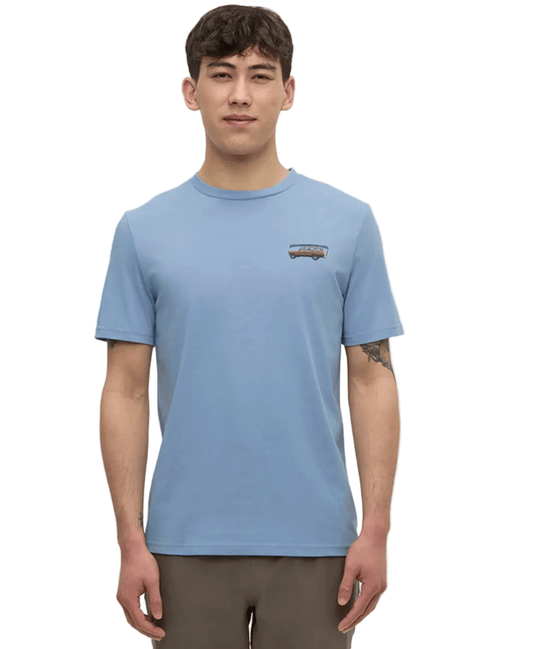 Tentree Men's Apparel > Tees Tentree Men’s Lake Tentree T-Shirt Lakeside Blue/Lake Day