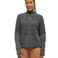 Tentree Women's Apparel > Sweaters Tentree Women's Highline Pom Mock Neck Sweater Grey