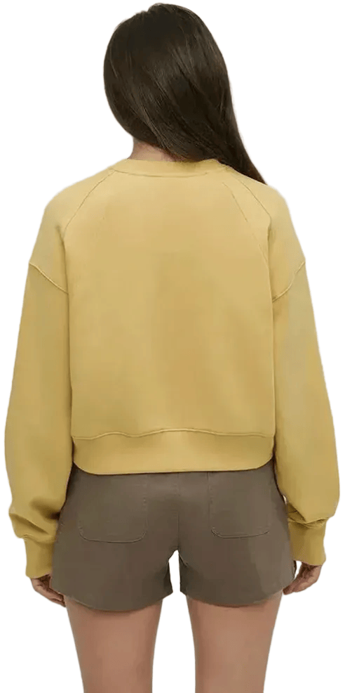 Tentree Women’s Apparel > Sweatshirts & Hoodies Tentree Women’s Bluffs Cropped Crew Dusk Yellow