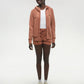 Tentree Women's Elm Zip Hoodie Clay Tile