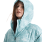 The North Face 152 The North Face Women's Hydrenalite™ Down Hoodie—Print Blue Eclipse Regenerative Ink Print