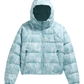The North Face 152 The North Face Women's Hydrenalite™ Down Hoodie—Print Blue Eclipse Regenerative Ink Print