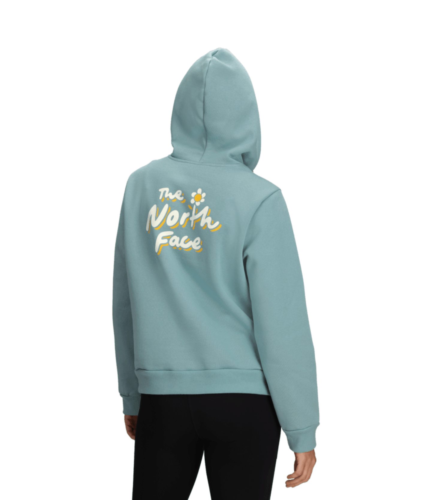 The North Face 175 The North Face Women's Evolution Floral-Cloud Hoodie—Graphic Blue Eclipse