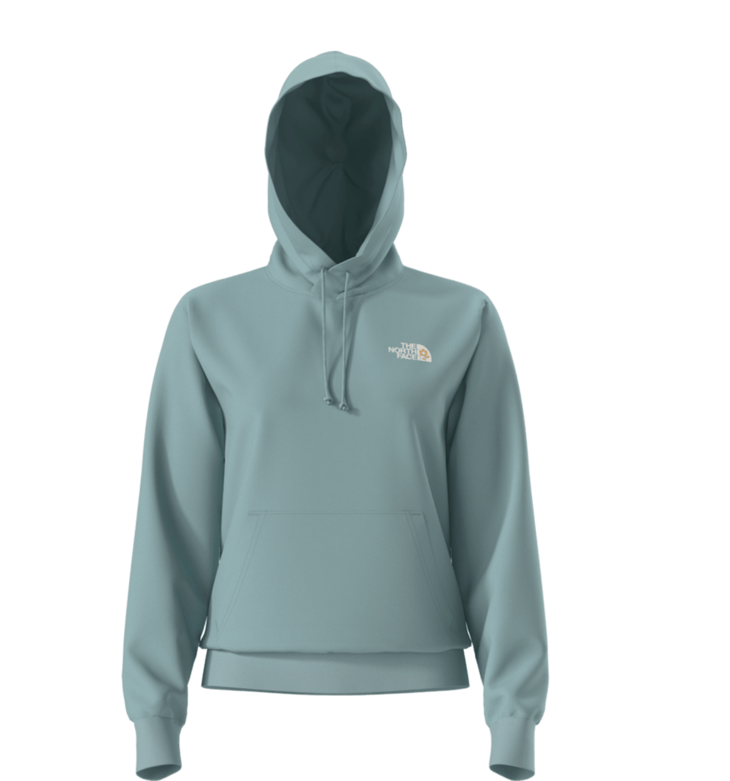 The North Face 175 The North Face Women's Evolution Floral-Cloud Hoodie—Graphic Blue Eclipse