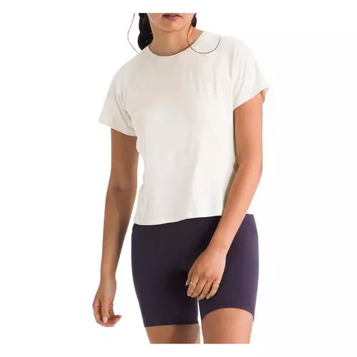 The North Face 181 The North Face Women's Jaida S/S Tee White Dune Light Heather