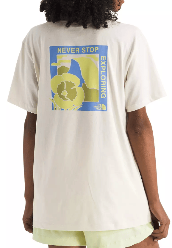 The North Face 181 The North Face Women's Wildflower Trails Relaxed Short-Sleeve Tee White Dune