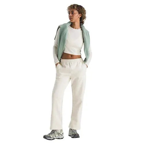The North Face 184 The North Face Women's Evolution Simple Dome Straight Leg Pant White Dune