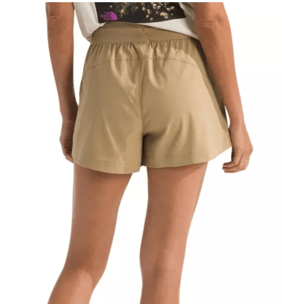 The North Face 185 The North Face Women's Aphrodite Arise 3" Short Khaki Stone