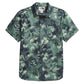 The North Face 502 The North Face Men's S/S Baytrail Pattern Shirt Duck Green Prairie Flowers Print