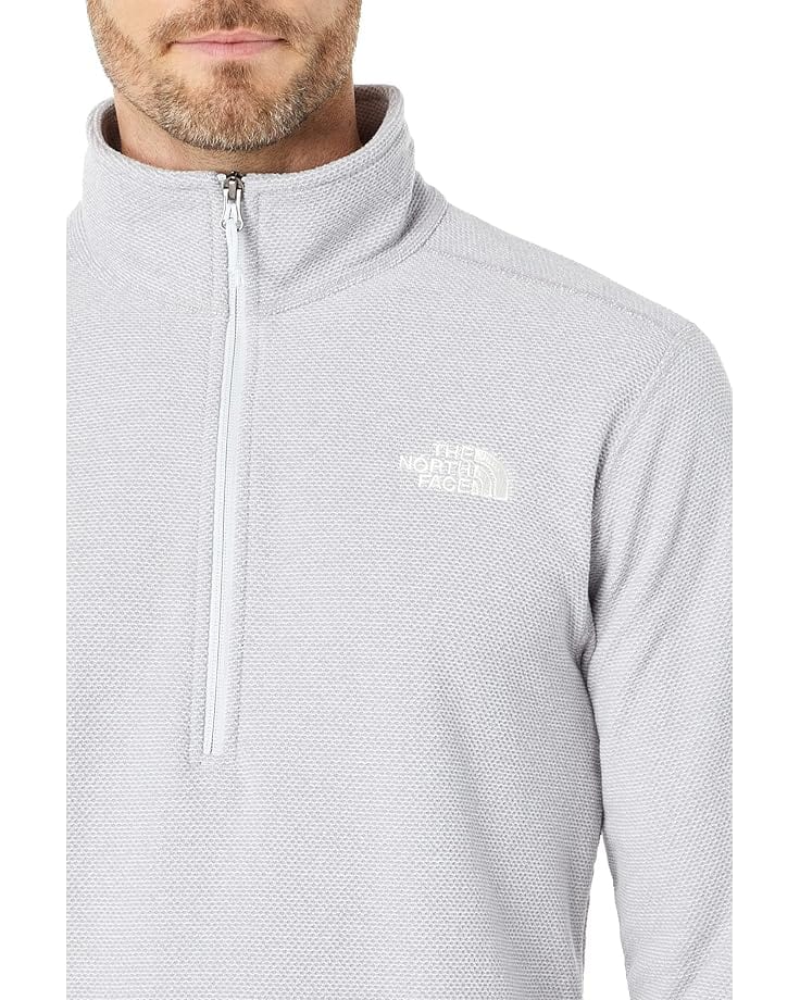 The North Face 503 The North Face Men's Textured Cap Rock ¼ Zip TNF Light Grey Heather