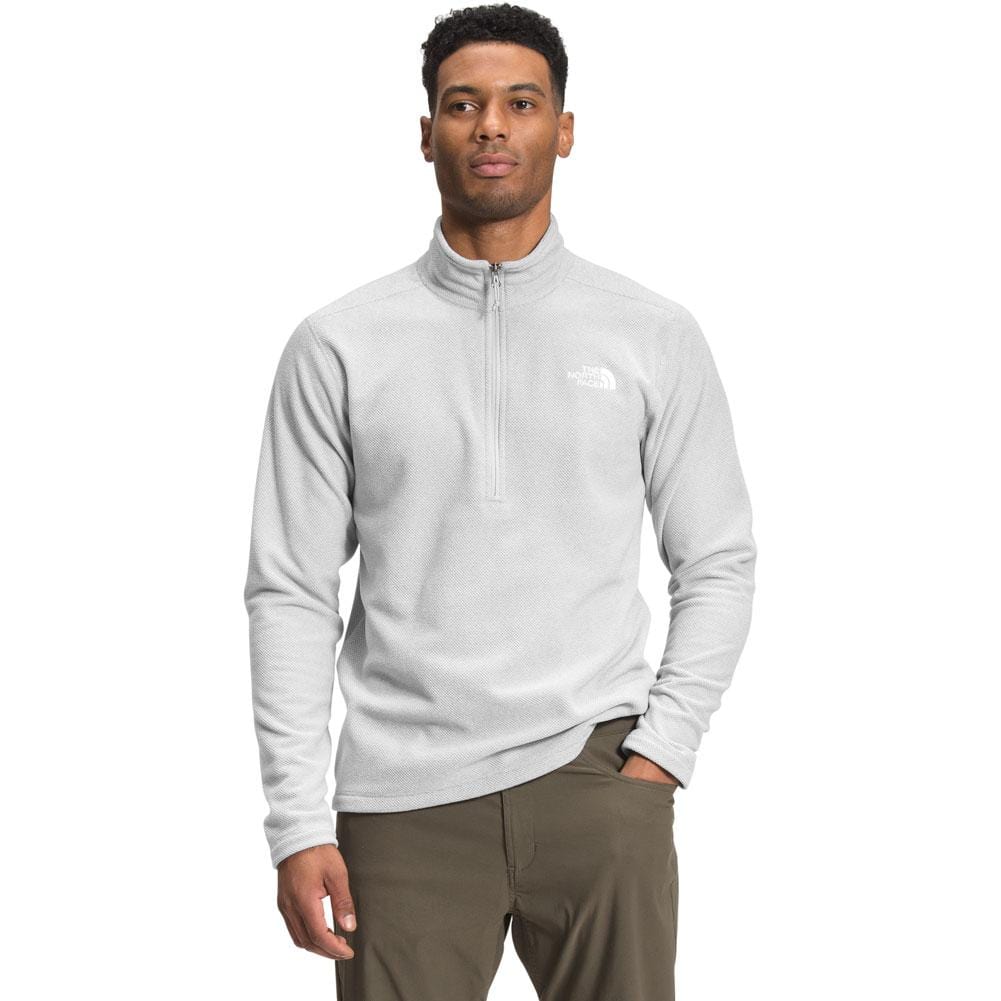 The North Face 503 The North Face Men's Textured Cap Rock ¼ Zip TNF Light Grey Heather